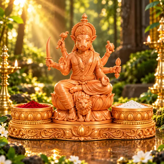 Goddess Varahi Devi – Hindu Deity Idol
